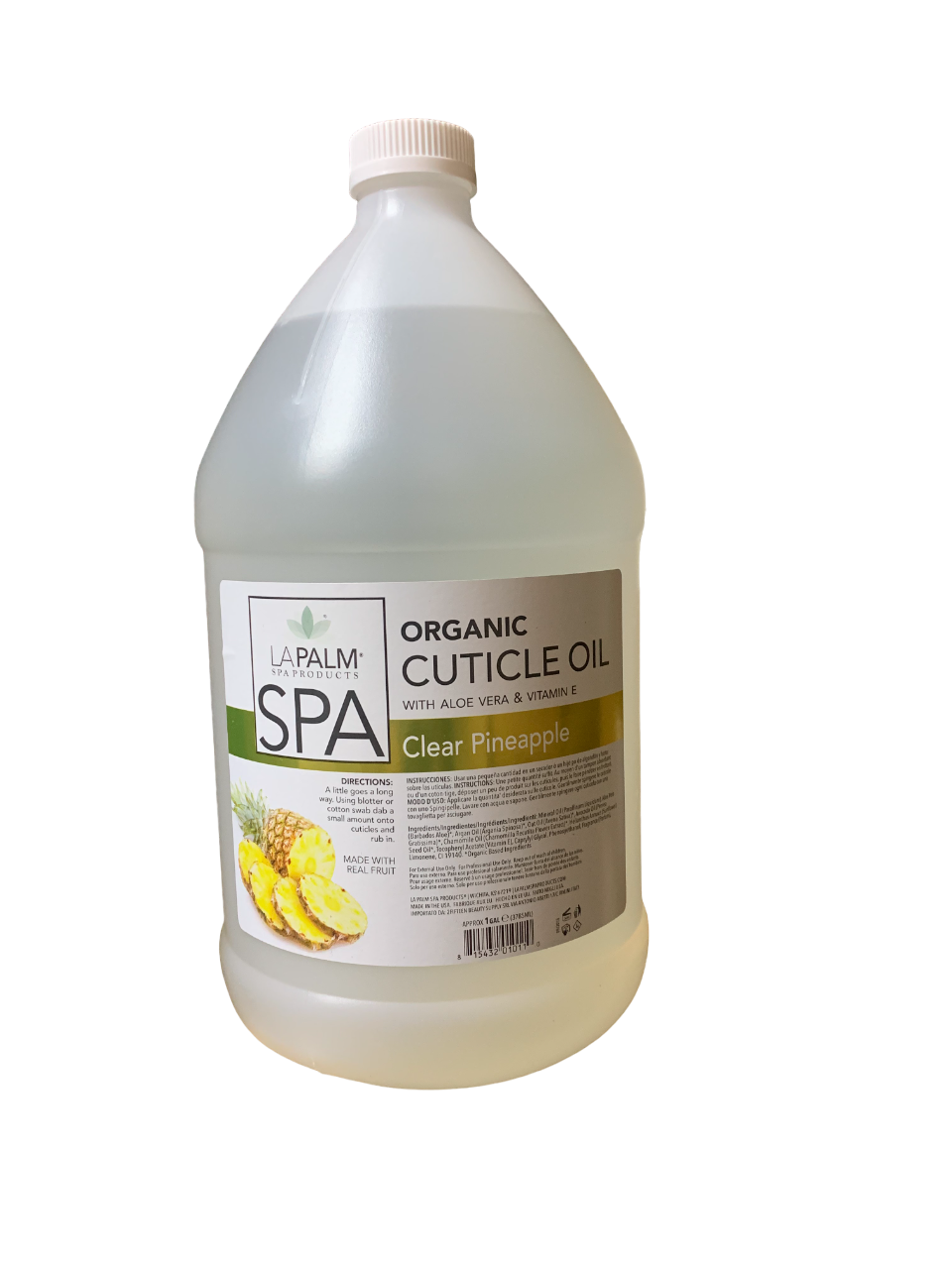 Lapalm Organic Cuticle Oil Clear Pineapple
